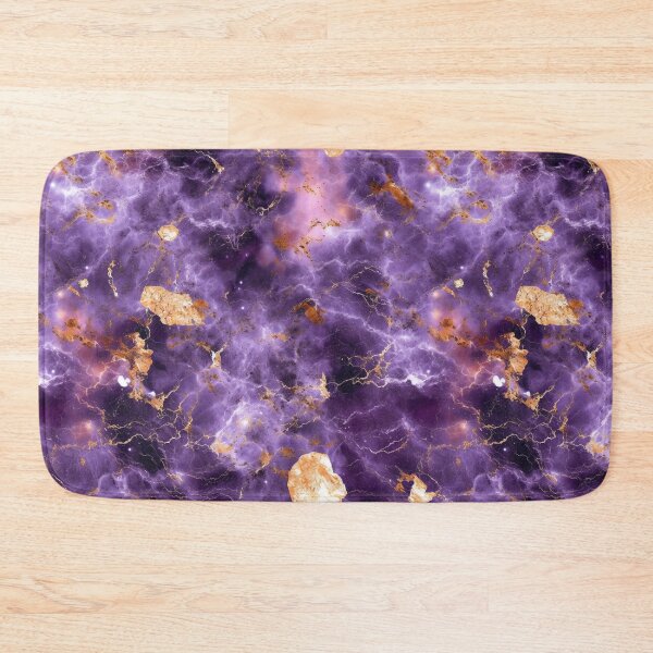 Item preview, Realistic Galaxy Purple Marble with Gold Texture, Seamless, Tiled designed and sold by 5dward.