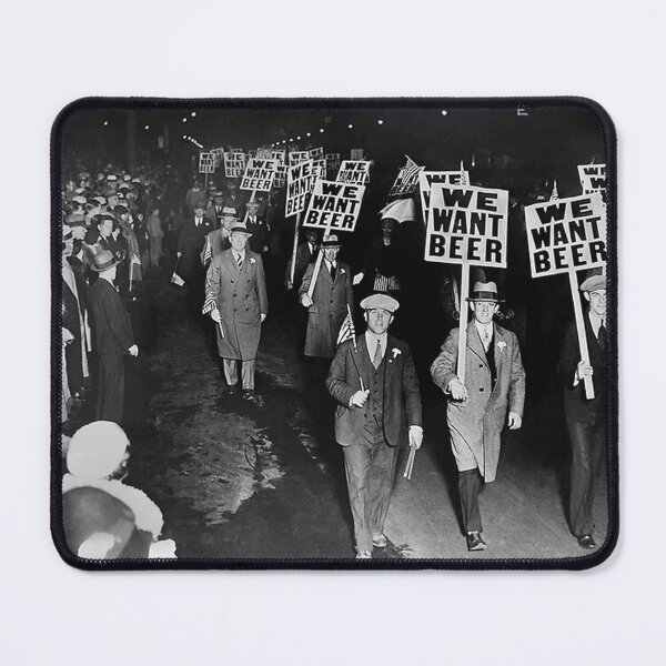 Item preview, We Want Beer! Prohibition Protest, 1931 designed and sold by luannhensley.
