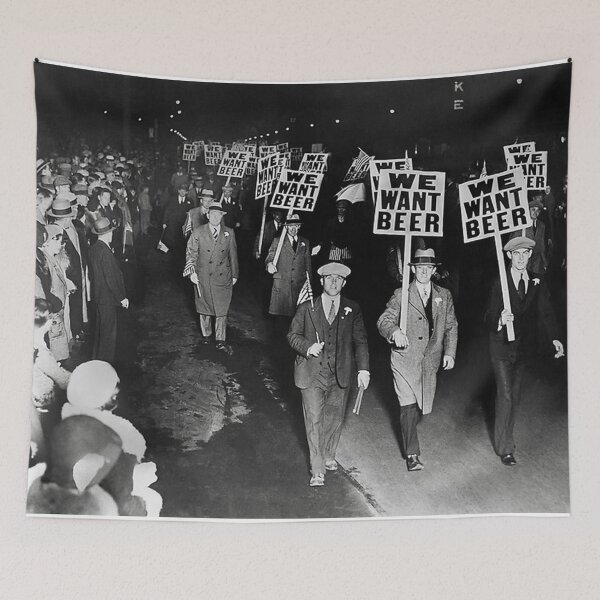Item preview, We Want Beer! Prohibition Protest, 1931 designed and sold by luannhensley.