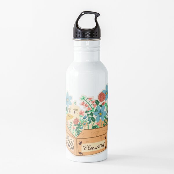 Duck in a Flower Delivery Water Bottle