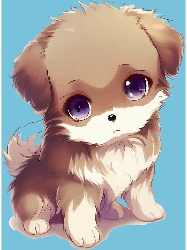 Premium Photo | Minimal Japanese Kawaii Dog Boy Chibi Anime Vector Art  Sticker with Clean Bold Line Cute Simple