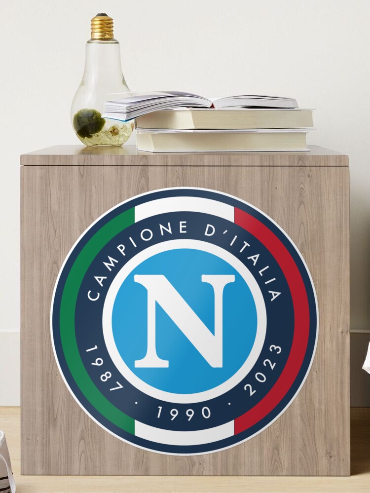 Napoli Campione D'Italia sticker, Laptop Decal