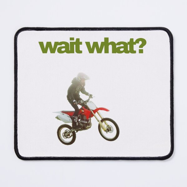 Item preview, Dirt Biker Taking a Jump (wait what?) designed and sold by thewaitwhatshop.
