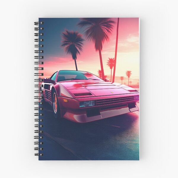 Item preview, Electric Velocity: Synthwave Speedster designed and sold by Mullet Monkey.