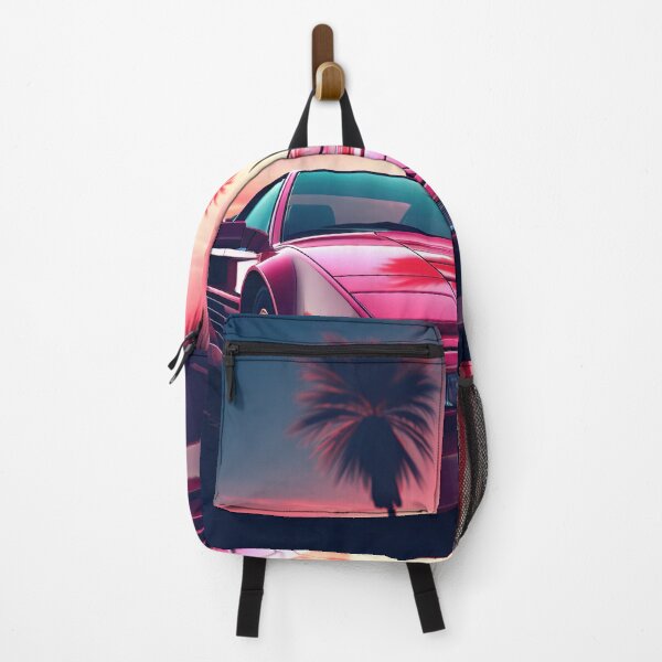 Item preview, Electric Velocity: Synthwave Speedster designed and sold by Mullet Monkey.