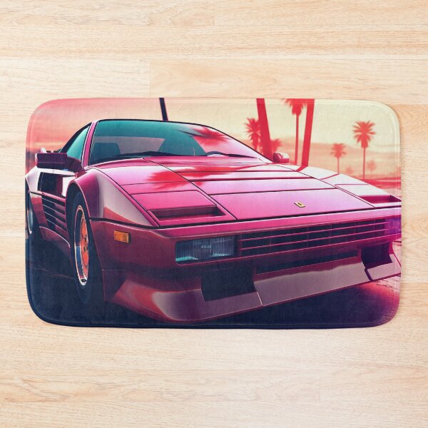 Item preview, Electric Velocity: Synthwave Speedster designed and sold by Mullet Monkey.