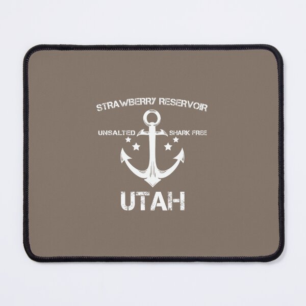 Item preview, STRAWBERRY RESERVOIR UTAH Funny Fishing Camping Summer 	 		 designed and sold by ndjagothiborr.