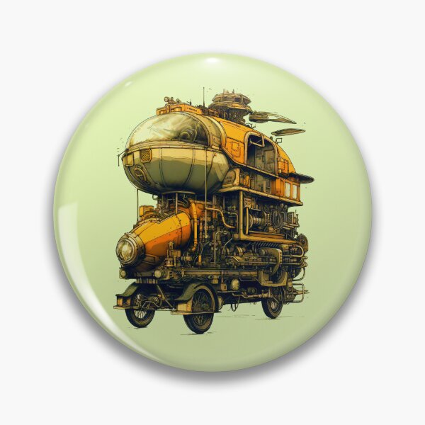 Item preview, Dieselpunk Hovercar designed and sold by entwithanaxe.