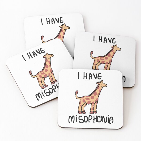 Item preview, giraffe I have misophonia designed and sold by badri2.
