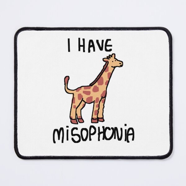 Item preview, giraffe I have misophonia designed and sold by badri2.