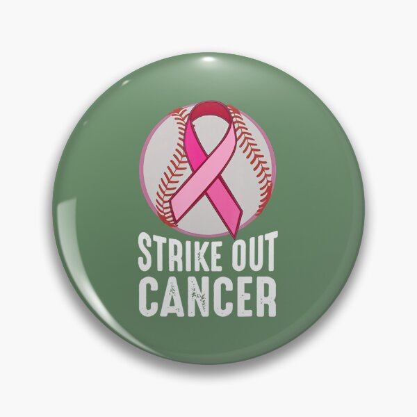 Item preview, Baseball Strike Out Cancer - Baseball Breast Cancer 		 designed and sold by eimontbamlaks.