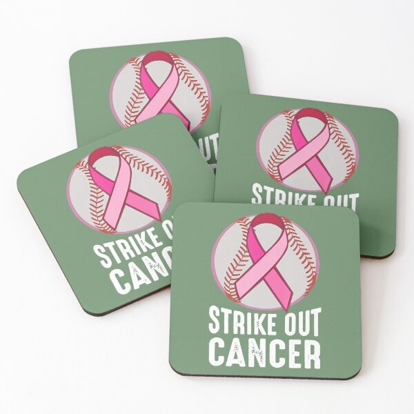 Item preview, Baseball Strike Out Cancer - Baseball Breast Cancer 		 designed and sold by eimontbamlaks.