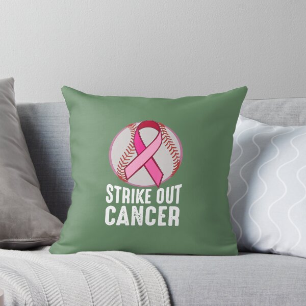 Item preview, Baseball Strike Out Cancer - Baseball Breast Cancer 		 designed and sold by eimontbamlaks.