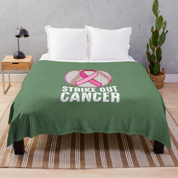 Item preview, Baseball Strike Out Cancer - Baseball Breast Cancer 		 designed and sold by eimontbamlaks.