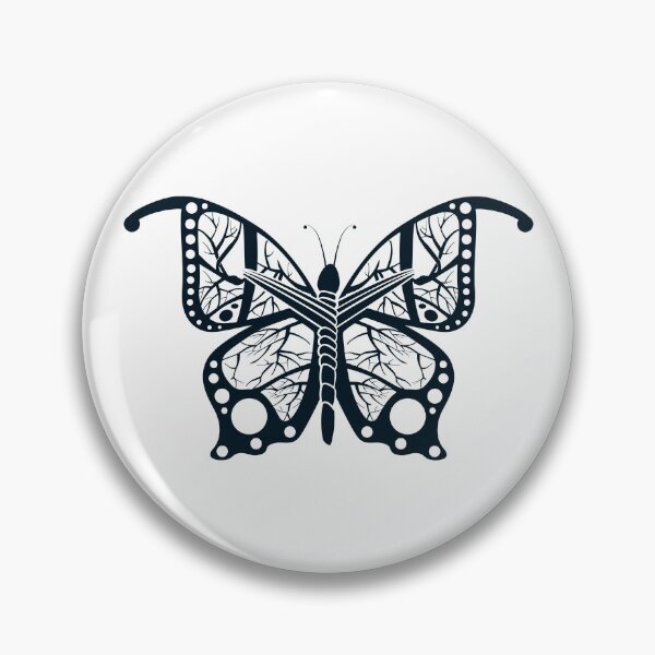 Item preview, Double Sided Butterfly (Black) designed and sold by MALSFoundation.