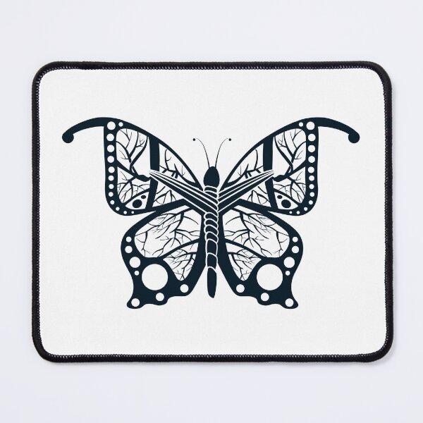 Item preview, Double Sided Butterfly (Black) designed and sold by MALSFoundation.