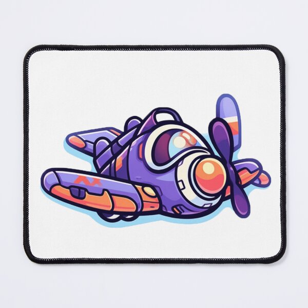 Item preview, Cute cartoon plane designed and sold by Stickermagician.