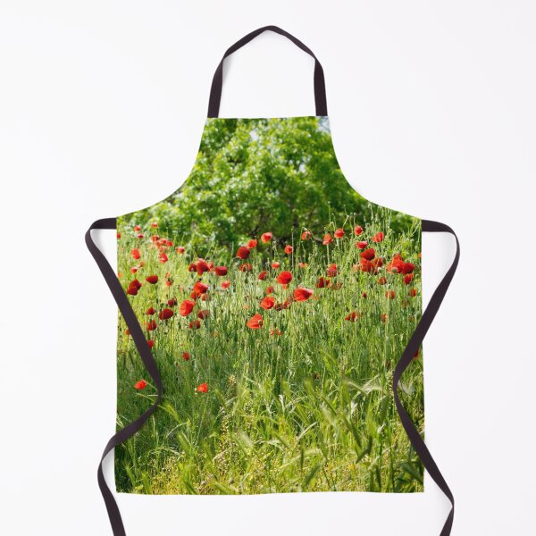 Item preview, Layered Summery Vibe - Wildflower Meadow with Blooming Poppies designed and sold by Georgia Mizuleva.