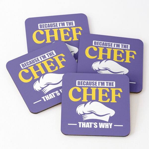 Item preview, Because Im The Chef Thats Why Funny Cooking Chef Hat Cook 		 designed and sold by lasahrolangd.