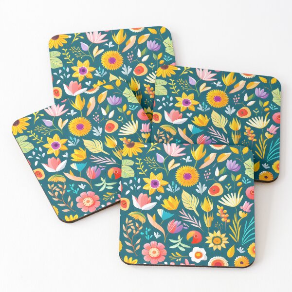 Item preview, Japanese-Inspired Vector Flowers Pattern - Detailed Premium Design designed and sold by Jisoo Flowers.