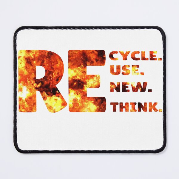 Item preview, RE CYCLE USE NEW THINK Classic T-Shirt designed and sold by joulay.