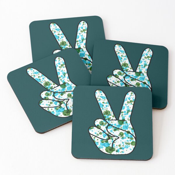 Item preview, GreenBlue Peace Sign Tulane   designed and sold by 12ngaydem.