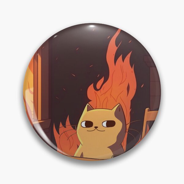 Item preview, this is fine cat parody designed and sold by hunnydoll.