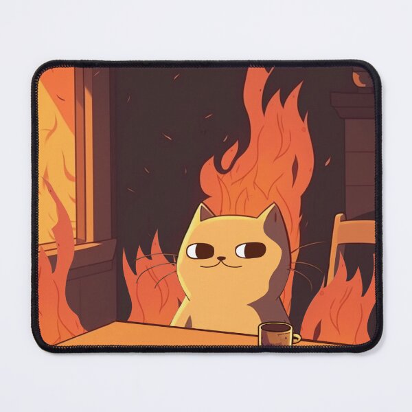 Item preview, this is fine cat parody designed and sold by hunnydoll.