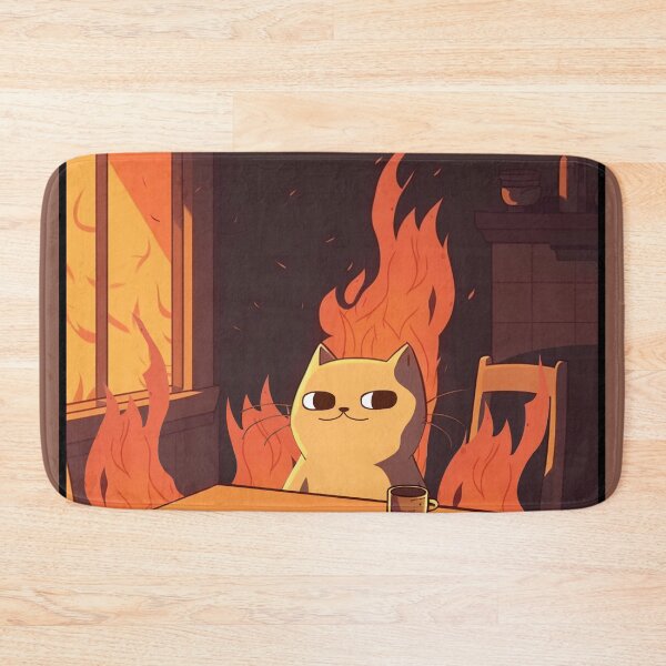Item preview, this is fine cat parody designed and sold by hunnydoll.