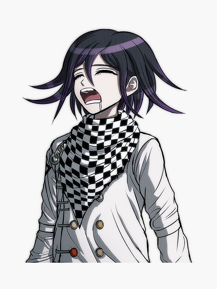 "Kokichi Ouma Danganronpa Sprite " Sticker by BriiMeme | Redbubble