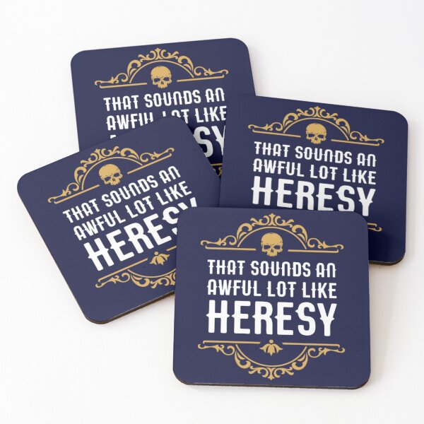 Item preview, Awful Lot Like Heresy Funny Wargaming Meme20 designed and sold by luciejill666.