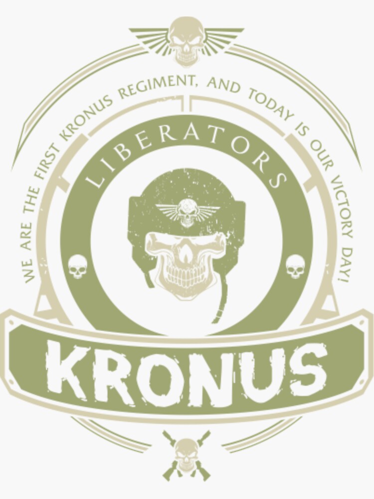 KRONUS - CREST EDITION - Warhammer - Sticker