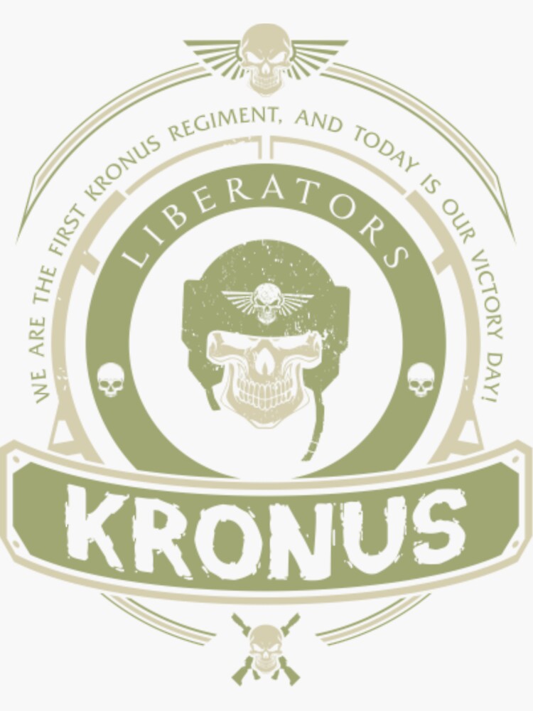 KRONUS - CREST - Warhammer - Sticker