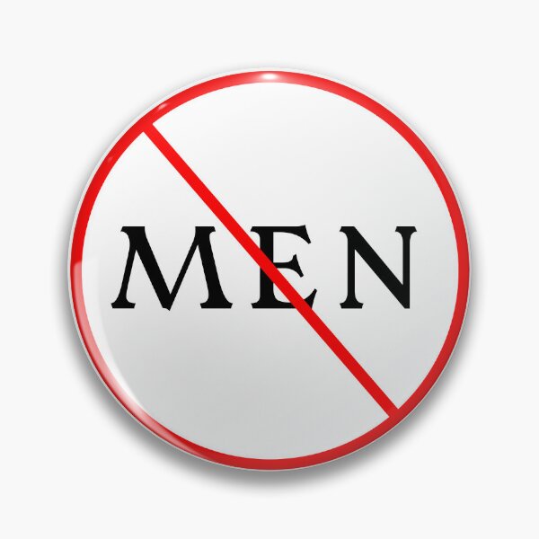 Item preview, No Men Allowed Bumper Sticker designed and sold by katiemarie2013.