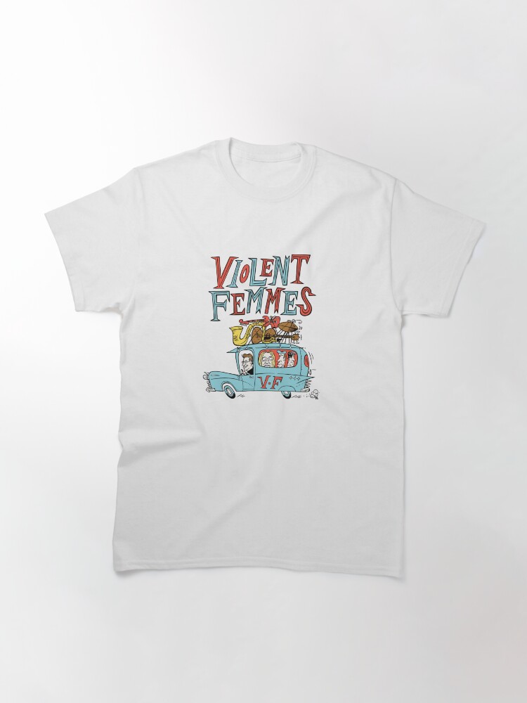 Thumbnail 3 of 7, Classic T-Shirt, violent femmes band designed and sold by ahtiis.