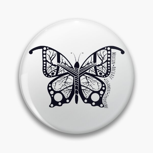 Item preview, MALS Double Sided Butterfly (Black) designed and sold by MALSFoundation.