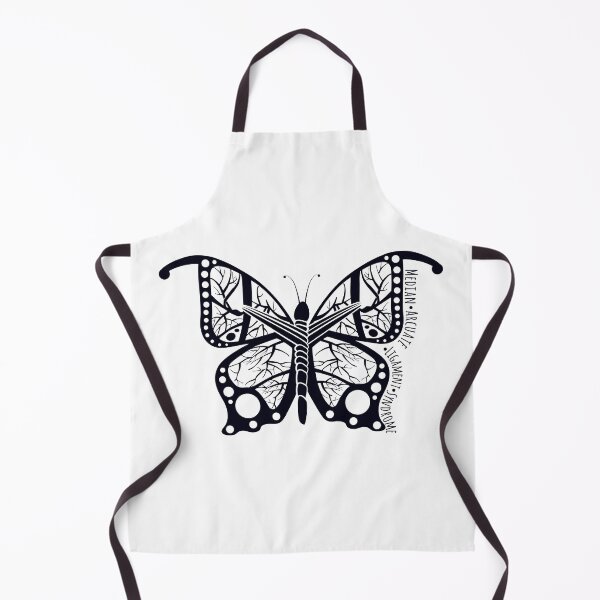 Item preview, MALS Double Sided Butterfly (Black) designed and sold by MALSFoundation.