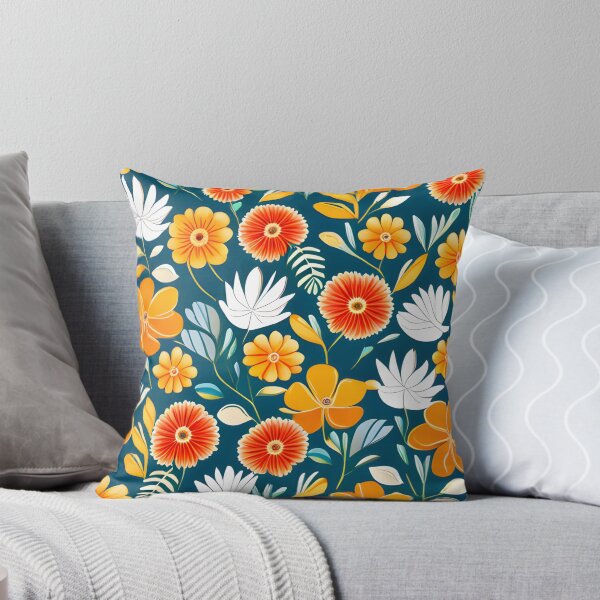 Item preview, Clean and Premium Japanese-Inspired Watercolor Seamless Vector Flowers Pattern designed and sold by Jisoo Flowers.