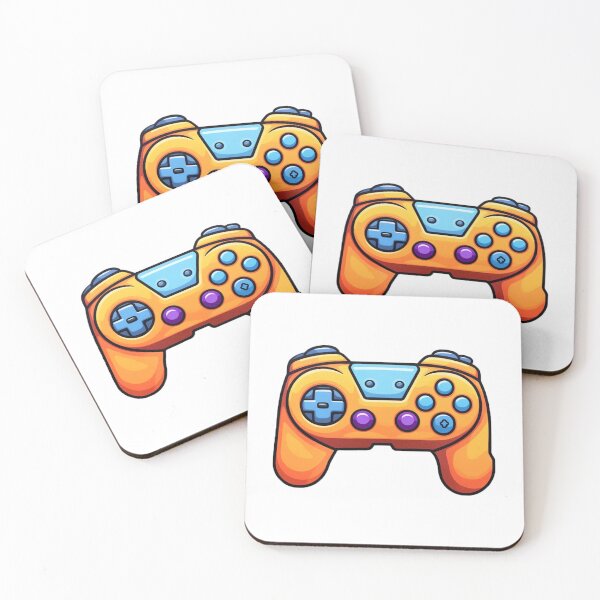Artikelvorschau, Cartoon-Gamepad entworfen und verkauft von Stickermagician.