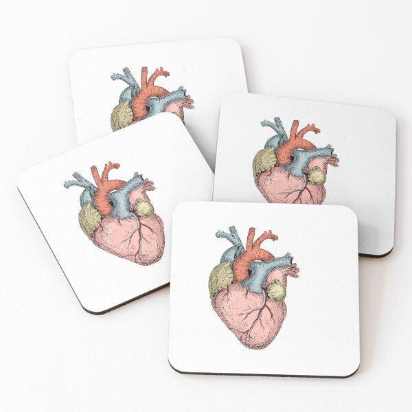 Item preview, Anatomical Heart Sketch designed and sold by warholsdaydream.