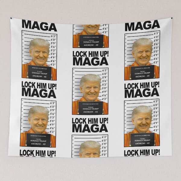 Item preview, Donald Trump Prison Mugshot Moron 45   designed and sold by phattrien14.