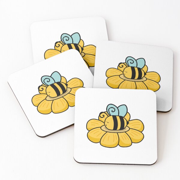 Item preview, Sleepy Flower Bee designed and sold by inksycutsy.