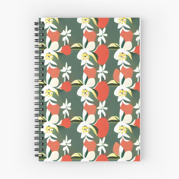Item preview, Japanese-Inspired Watercolor Seamless Vector Flowers Pattern - Premium Design designed and sold by Jisoo Flowers.