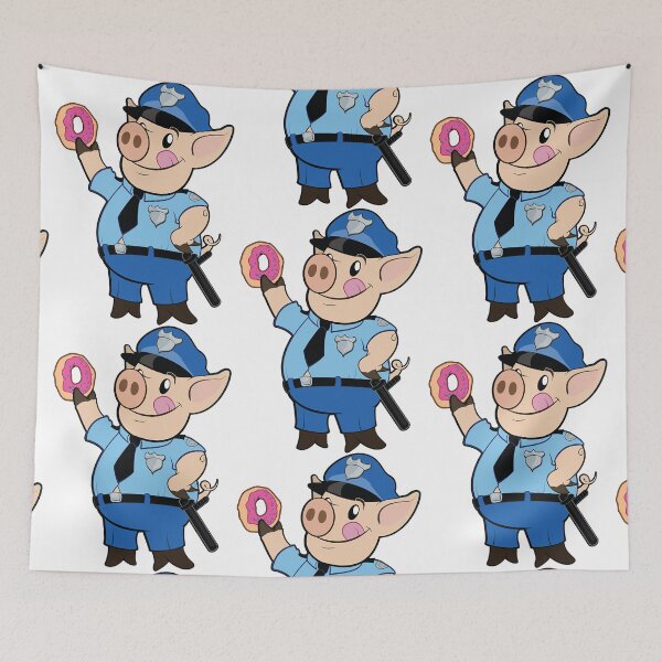 Item preview, Police Pig   designed and sold by phattrien14.
