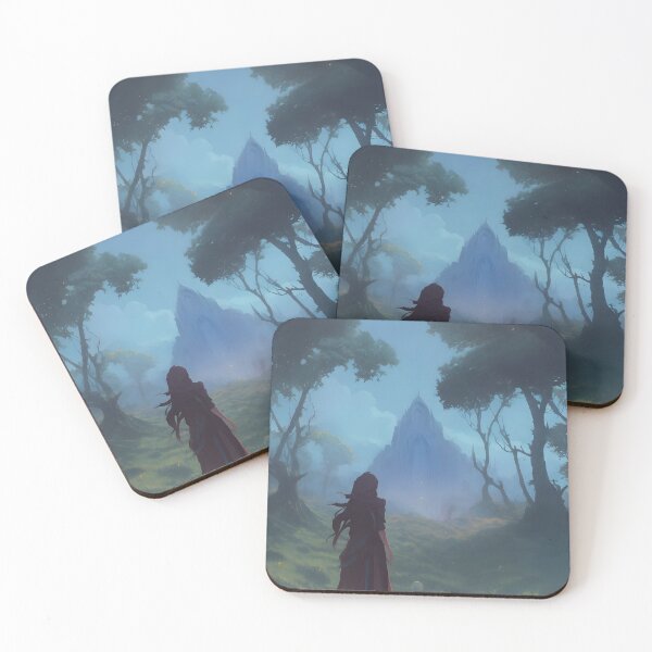 Item preview, Fortress at the end of the wood designed and sold by MDArtdesigns.