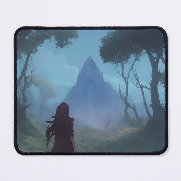 Item preview, Fortress at the end of the wood designed and sold by MDArtdesigns.