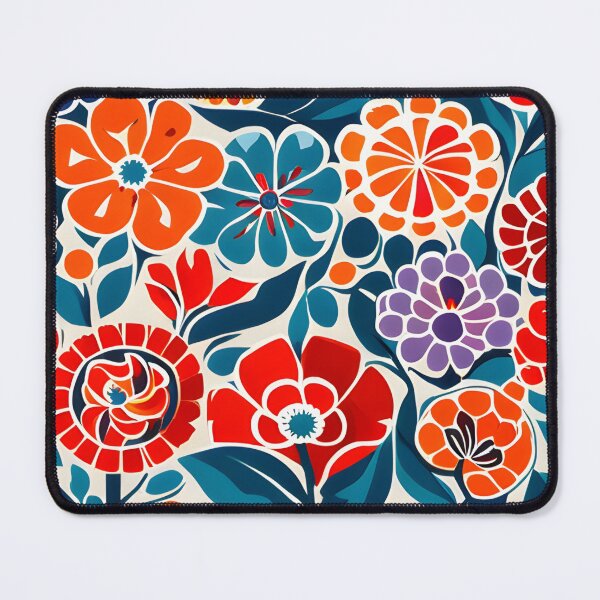 Item preview, Premium Design: Japanese-Inspired Watercolor Seamless Flowers Pattern designed and sold by Jisoo Flowers.