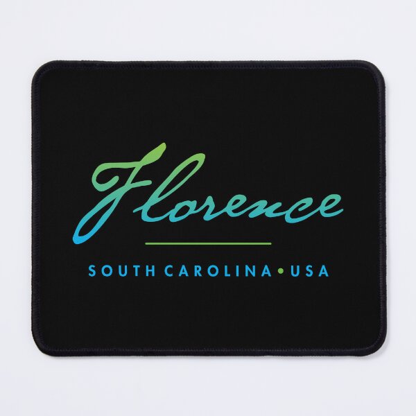 Item preview, Florence South Carolina Typographic Design designed and sold by Futurebeachbum.