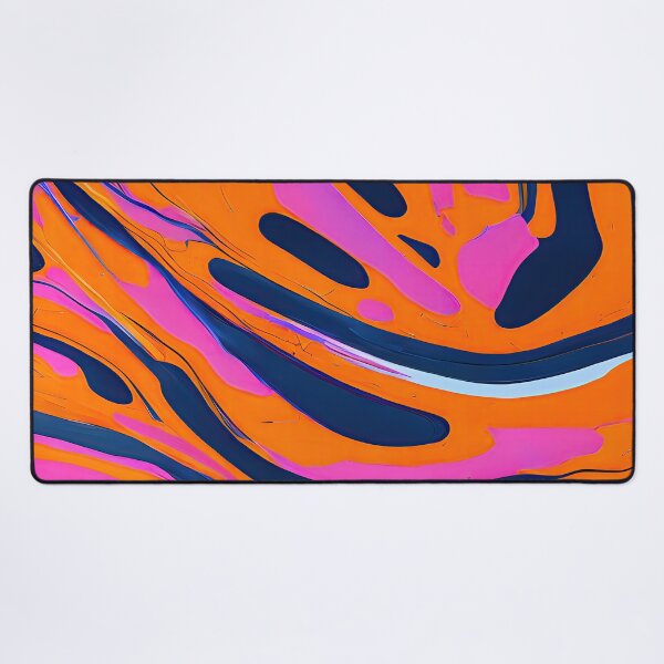 Item preview, #T349: Pink Blue on Orange, Tiggin TNT Pattern designed and sold by FarStarL33.