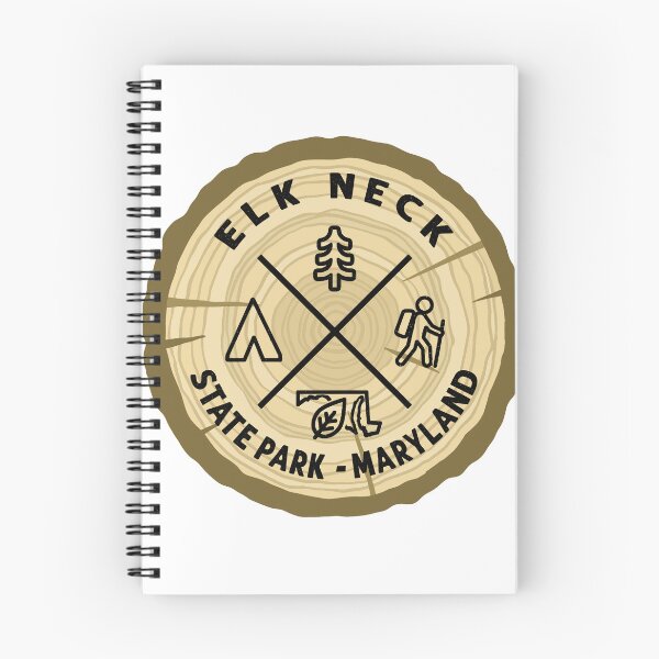 Item preview, Elk Neck State Park Maryland Log Slice designed and sold by VanyaKar.